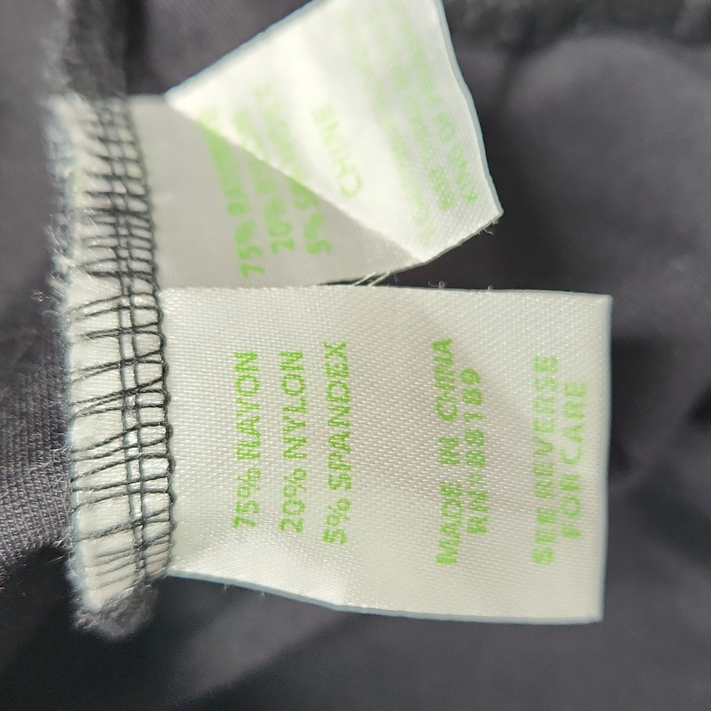Lilly Pulitzer Raised Seam Travel Pants, black, size small - Picture 7 of 9